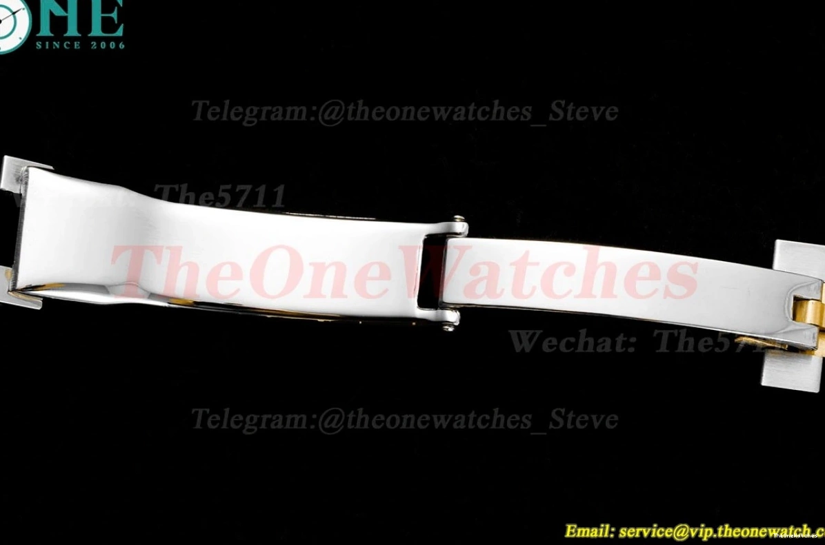 White SS TWS NH05 Dia Datejust 28mm Ladies Dial YG 0415